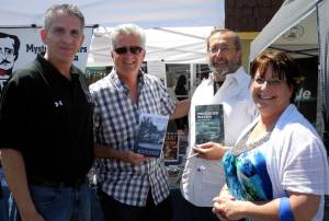 From left: Steve Piacente, Greg (aka FedFlack), John DeDakis, Judy.  Photo courtesy Felicia Piacente
