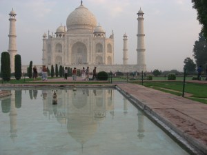 Taj Mahal - reflection