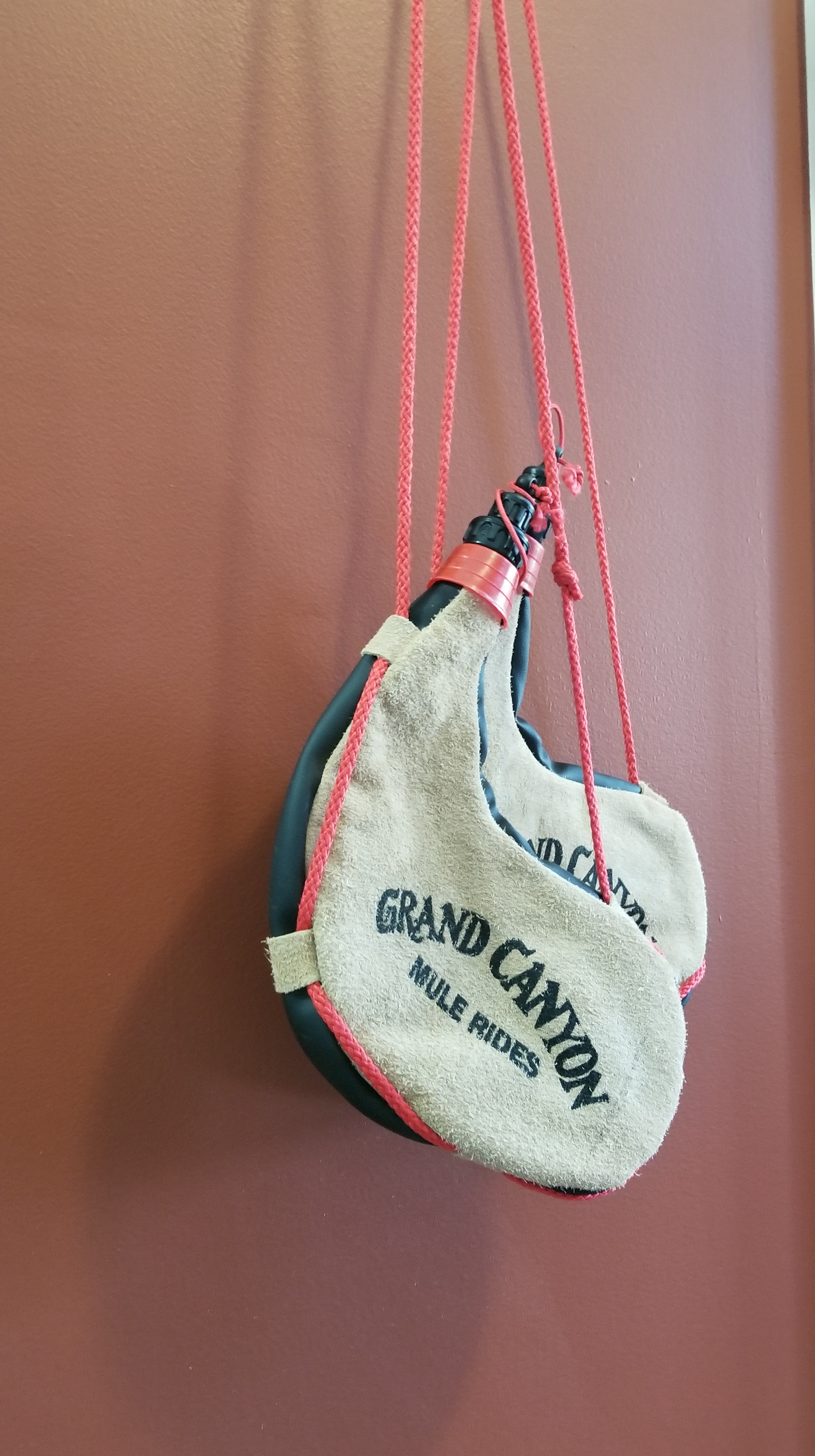 Boda bags -- our "canteens" for the ride.