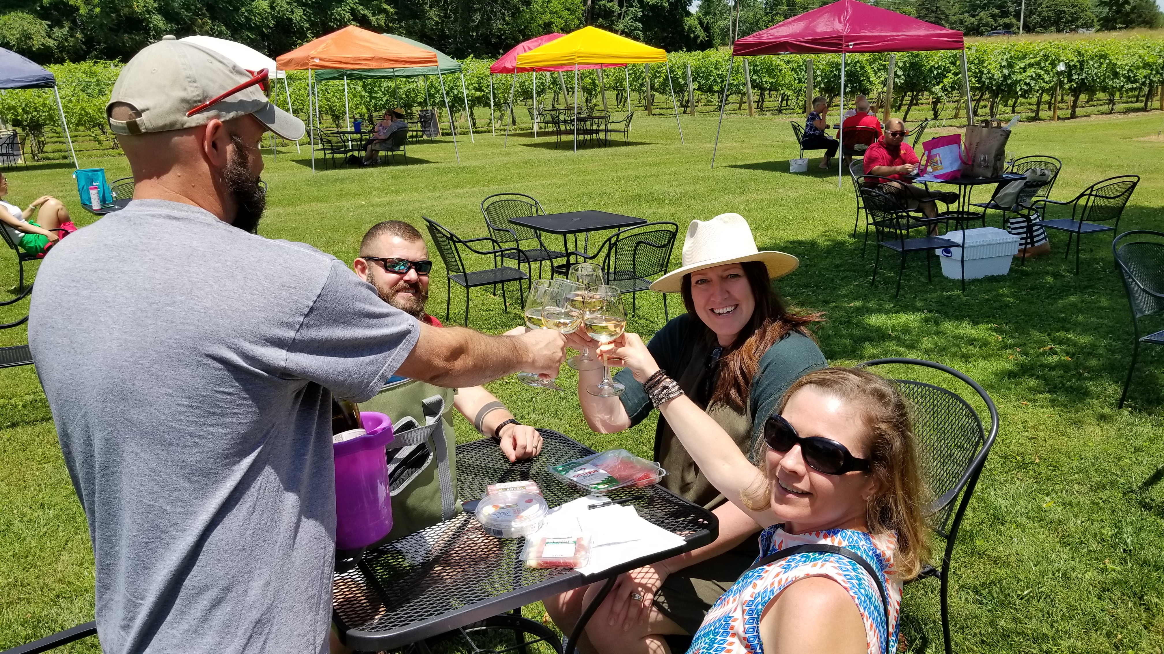 Here's to wine tastings