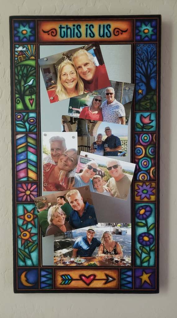 decorative magnetic picture frame